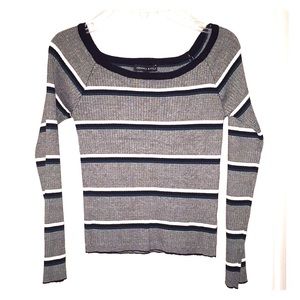 Kendall and Kylie Long Sleeve Knit Top